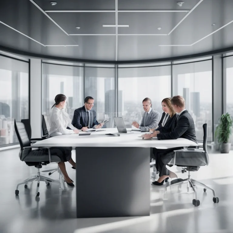 Strategic business meeting at TCA Advisors